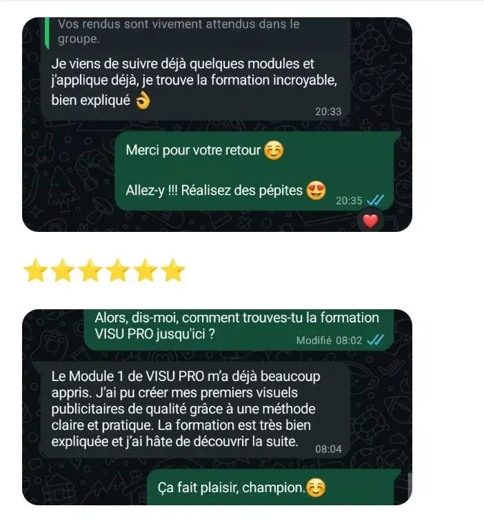 Témoignage élève VISU PRO numéro 2